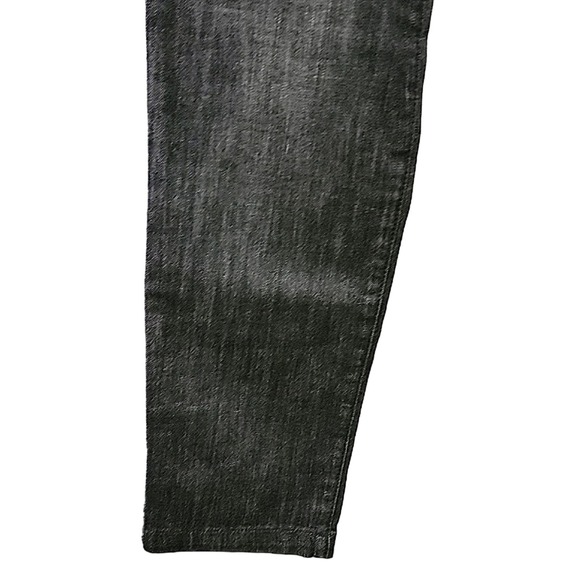 Michael Kors NWT black stretch denim JEANS MSRP $99 rhinestones women's SZ 12 - Picture 3 of 9